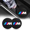 Kohlefaser Auto Logo Anti-Rutsch Becheruntersetzer Anti-Lärm Untersetzer Matte Für M E46 E90 E60 F10 F30 E39 E36 F20 E87 G30 E92 E91