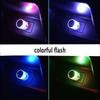 1pcs Car Mini USB Lights LED Decorative Lights, Atmosphere Lights Car PC Computer Portable Lights, Plug And Play Without Battery