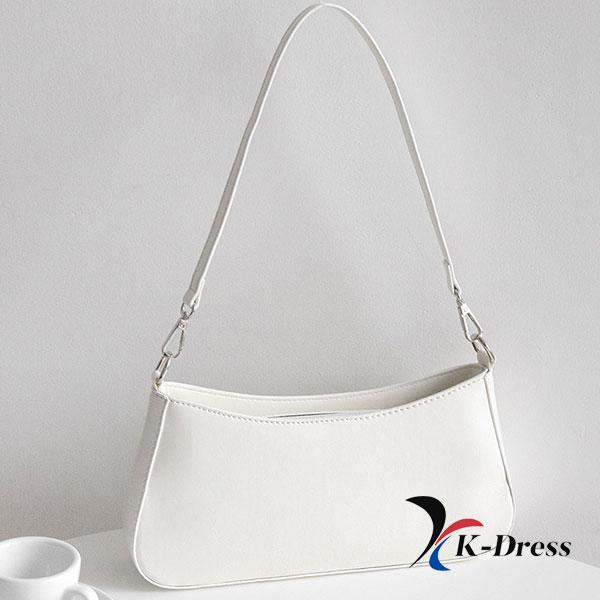 Vegan Square Baguette Cross Shoulder Bag (4 Colors)