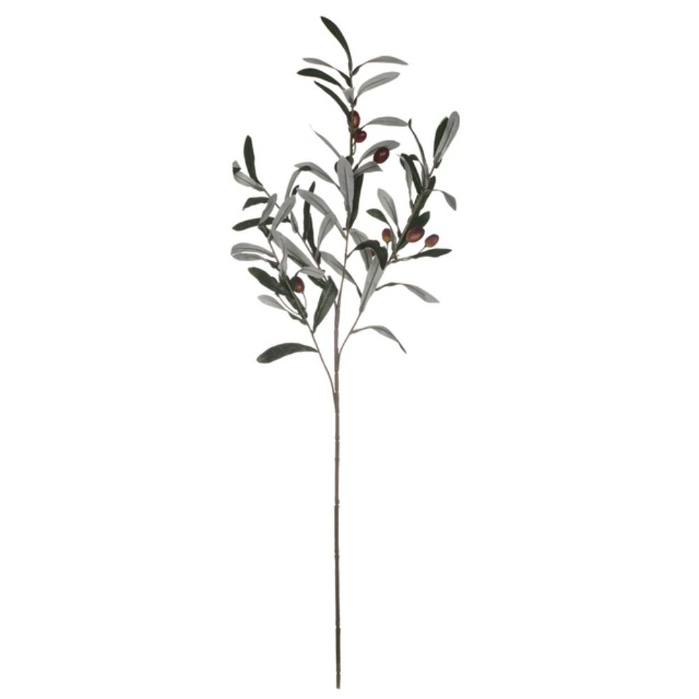 Props Vase Decoration Simulated Artificial Olive Leaf Olive Branch Floral Materials Green Plant