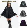 Clothing Prop Ghost Hooded Cloak Fun Interaction Witch Cosplay Cloak  Stage Performance
