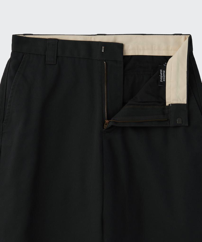 MUSINSA STANDARD Heavyweight Cp Wide Chino Pants [Black]