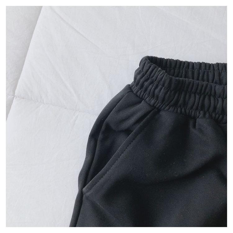 Women's Sports Shorts Summer Loose Fit Running Casual A-line Wide Leg High Waist Slimming Cotton Pants