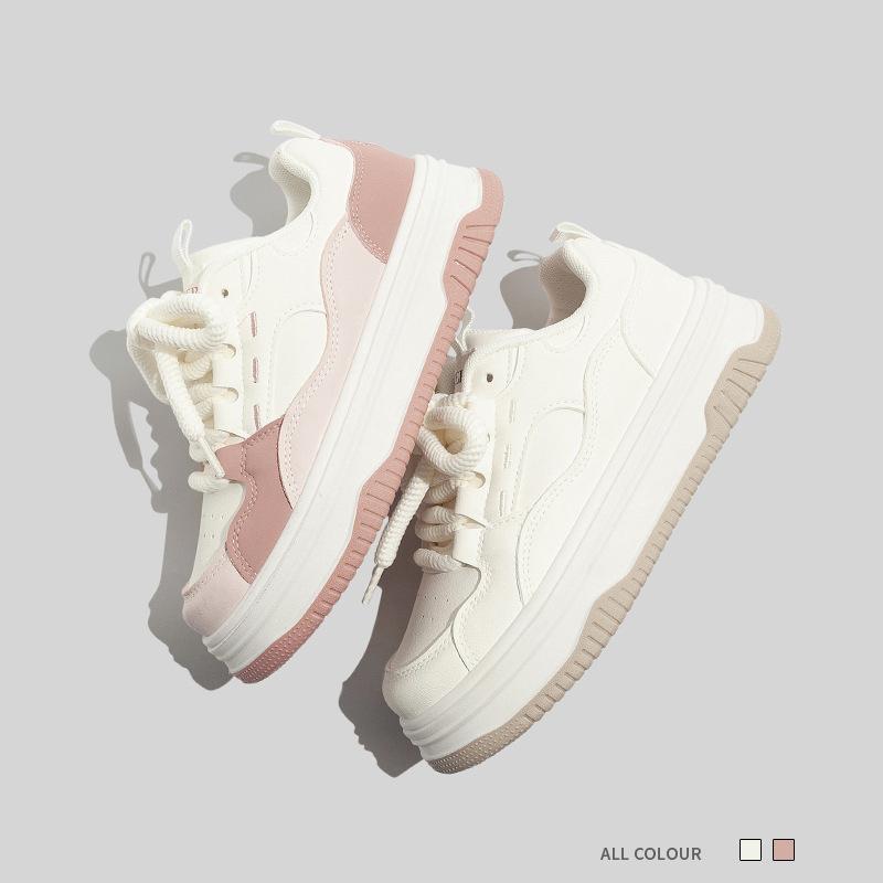 Thick-soled silver dad shoes, new spring and summer breathable thin heightening casual sneakers