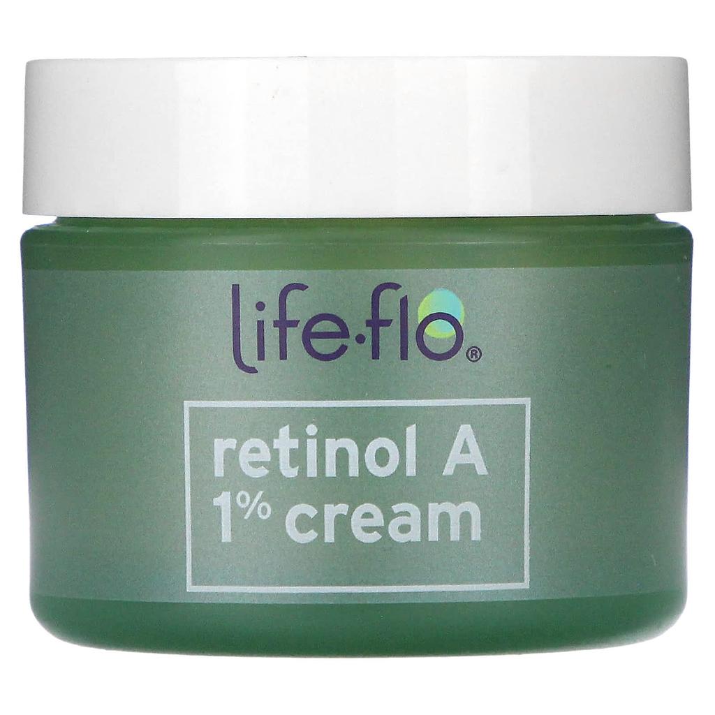 Life-flo, Retinol A 1 % Creme, fortschrittliche regenerierende Creme, 50 ml (1,7 oz)
