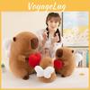 Plush Capybara Angel Character With Mechanical Feature For Kids Play And Gift