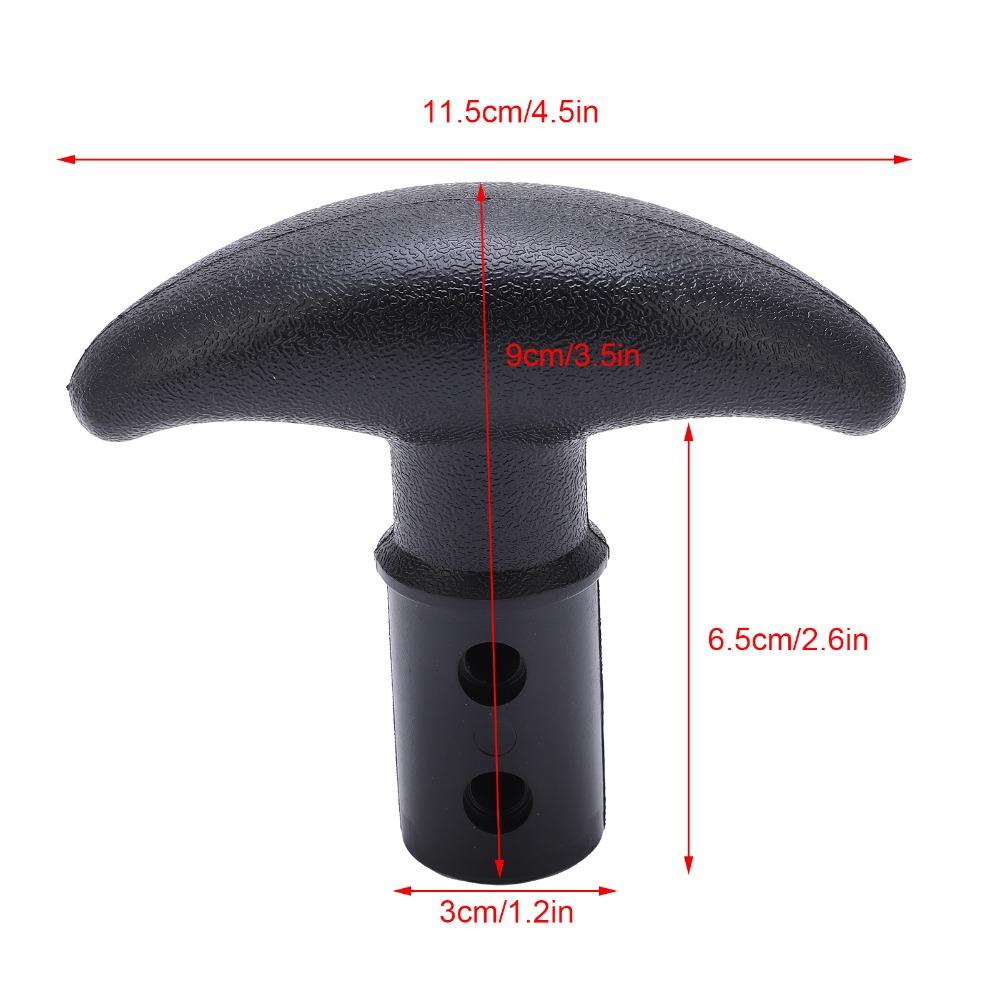 Sturdy PVC Kayak Paddle Handle T-Shaped Handle Inflatable Boat Paddle Handle  Paddle Sports