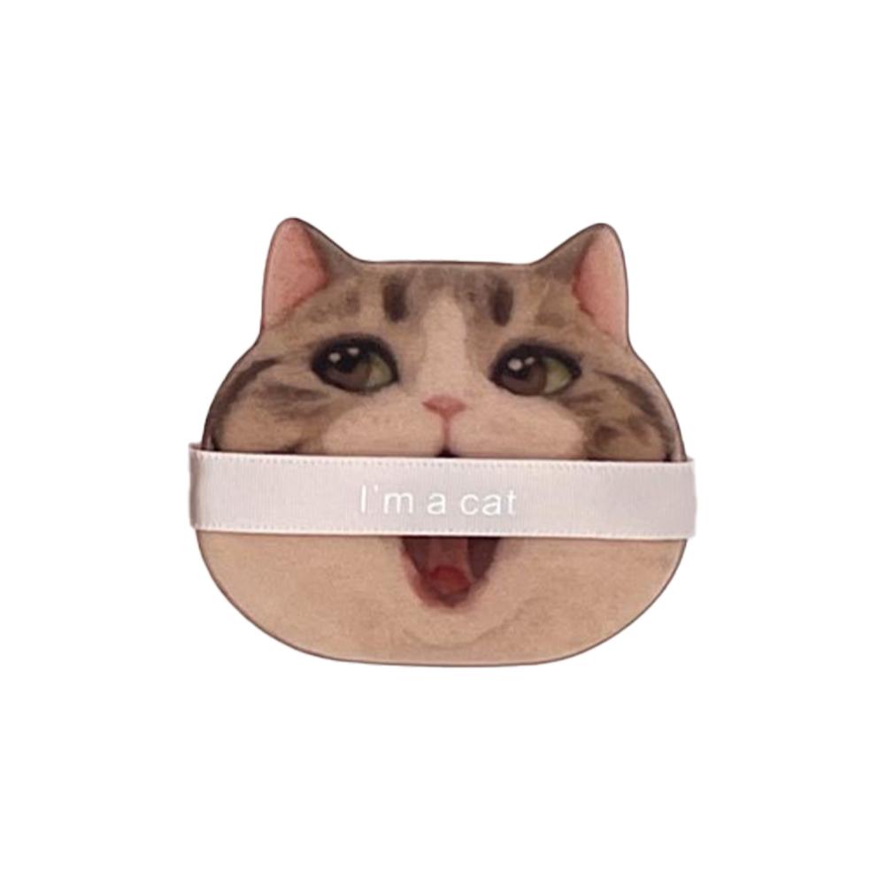 

Милый котик спонж для макияжа пуховка для пудры с воздушной подушкой гидрофильный без латекса для лица и тела пуховка для пудры спонжи для тональной основы для влажного и сухого использования инструмент для макияжа B