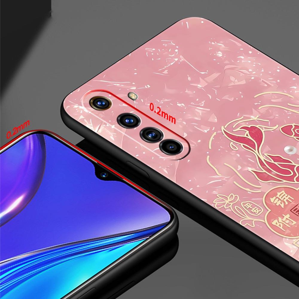 Chinesische Wörter Slogan Kostenlos Trend Weiches TPU Für Realme 13 12 11 10 9 Pro Plus GT3 GT2 C21 C25 C35 C53 C55 C67 Pro Handyhülle