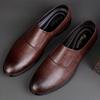 Scarpe eleganti da uomo in pelle di marca di lusso, scarpe da sposa eleganti, scarpe da uomo nere, scarpe Oxford da uomo per adulti