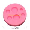F26C Cake Soap Moulds Fondant Molds Silicone Material for DIY Cake Decorating