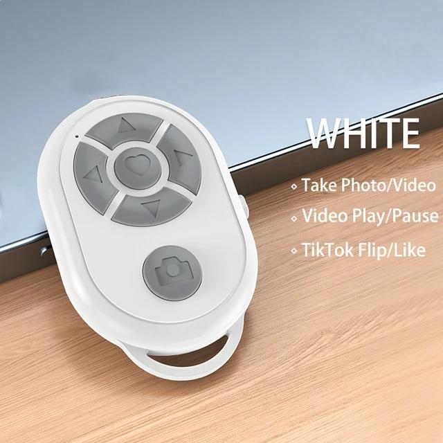 Bluetooth Remote for iPhone Xiaomi IOS Android Phone Universal Mini Remote Control Selfie Stick Bluetooth Camera Controller 5