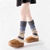 New Retro Socks Cover Autumn And Winter Atmosphere Thickened, Warm And Comfortable Calf Cover With Snow Boots Stacking Socks