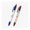 Yanmar FLYING-Y Sharp & 2-Color Ballpoint Pen (Blue/Brown) Set of 2, Multi-function Pen, Stationery, Office Supplies, Ballpoint Pen, Mechanical