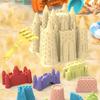 Summer Toys Beach Sand Toys Set Yellow Castle Bucket Play Sand Set  Funny Gifts