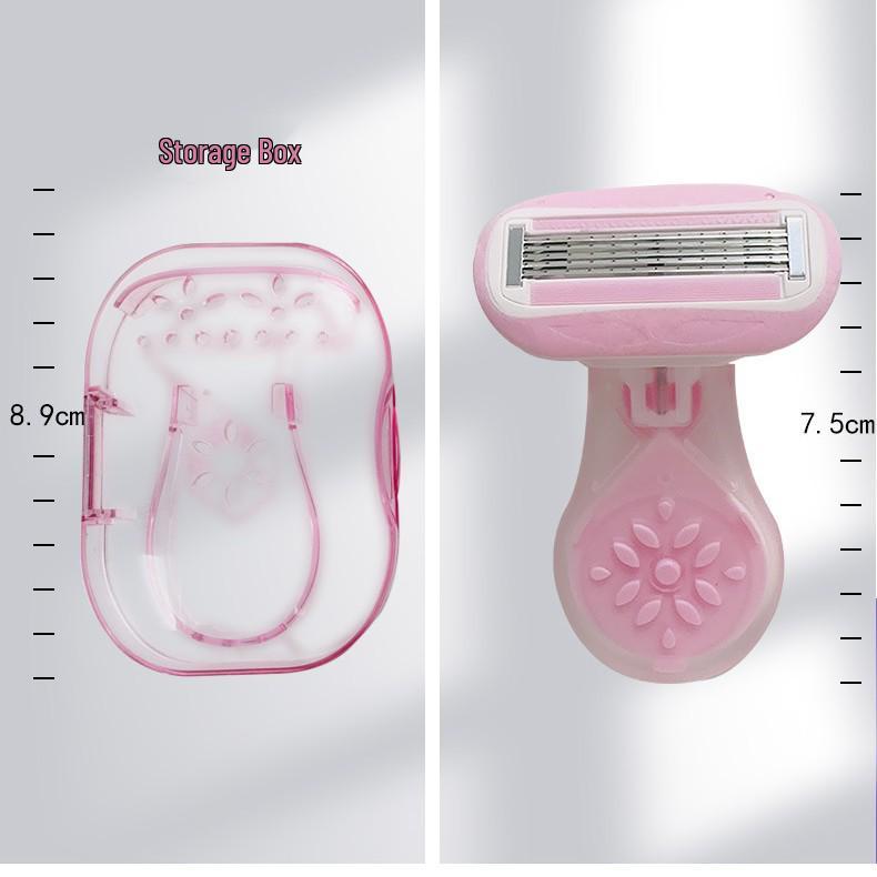 Women's Hair Removal Razor: Full Body, Legs, Underarms, Pubic Hair Trimmer