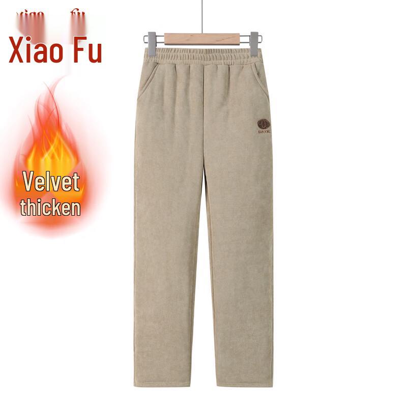 Women s Plus Size High-Waist Winter Fleece Trousers 3XL