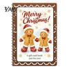 Carpeta de Regalo de Dinero de Temporada Tarjeta de Navidad Holográfica Libro, 7x5 Encuadernación en Espiral Folleto de Recuerdo Festivo, Portador de 10 Páginas Saludo Bolder DIY para