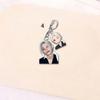 Stray Kids Member Double Acrylic Keychain Cute Cartoon Anime Portrait Pendant Bag Charm Key Ring Fan Support Merchandise Gift