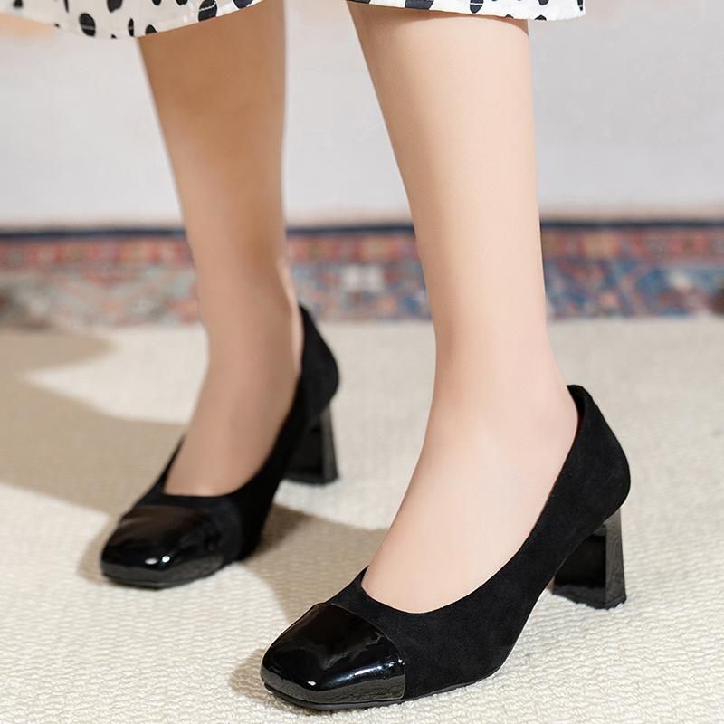 Mode 2025 Mode Damen Schuhe Flach Damen High Heels Neu Leopardenmuster Büro und Karriere Heißer Verkauf Bestseller Heels DamenZapatos