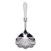   Shape Spoon Stainless Steel Serving Spoon with Ergonomic Handle for Dessert Cake Ice Cream
