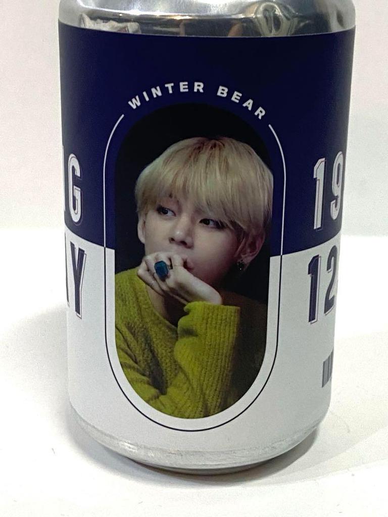 [USED] BTS | V Tete Birthday Can Birthday Label Fan Design Purchased in Korea