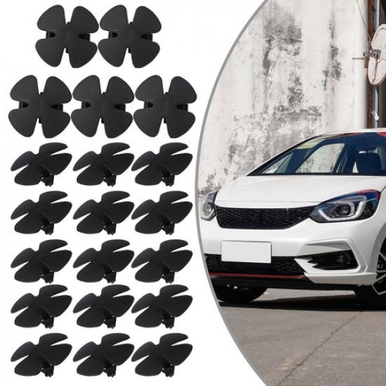 25 Pcs Hood ulation Retainers FOR Civic 2012+ Clip Hood Rivets Fastener