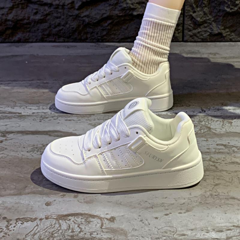 Fashion Women Sneakers New Fashion Aerating Plate Shoes for Women All-Matching Platform couple White Shoes Outdoor Casual Sneakers Women