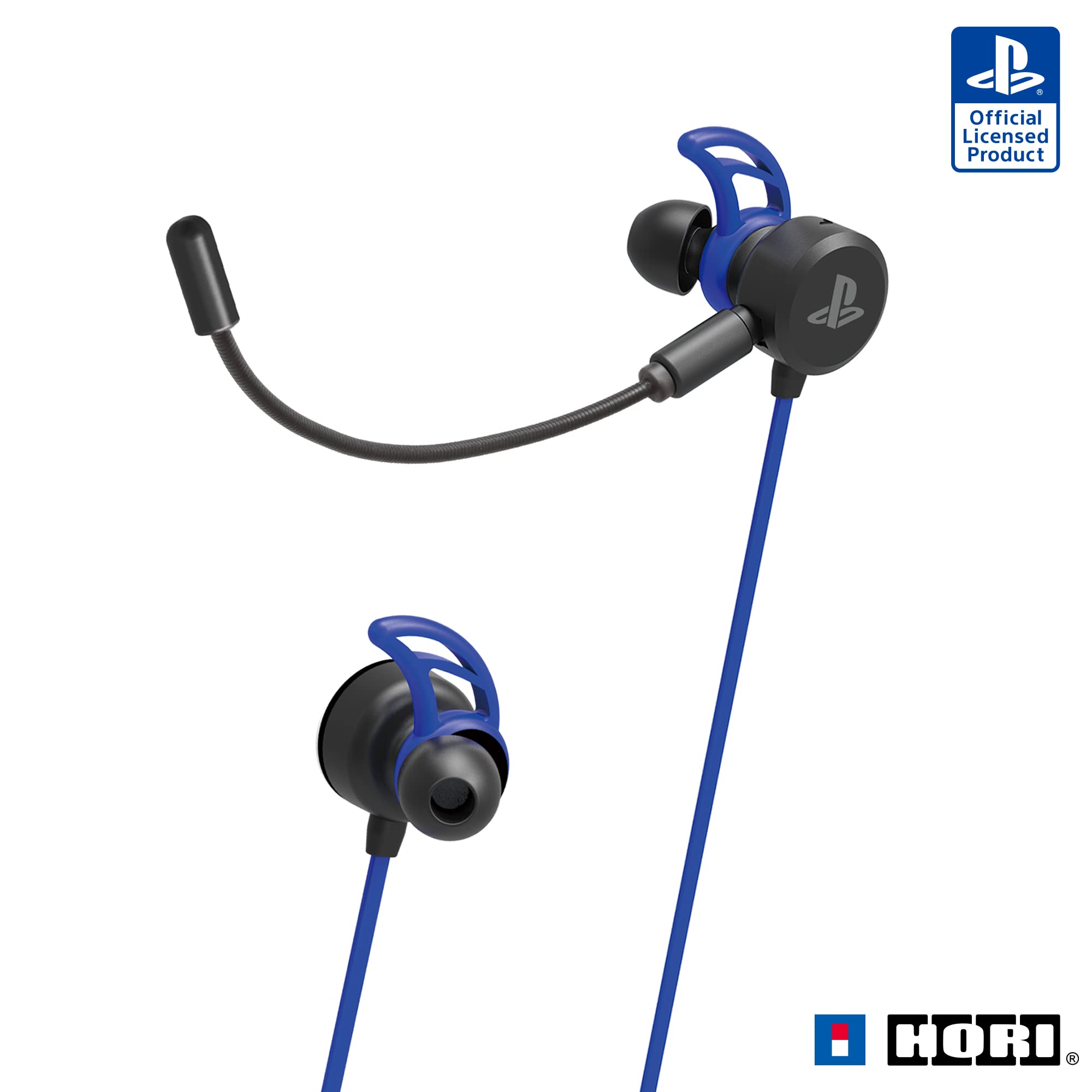 

HORI Wired Gaming Headset for Blue Licensed [PS5 Compatible] In-Ear PlayStation®4, [Sony Product] синій