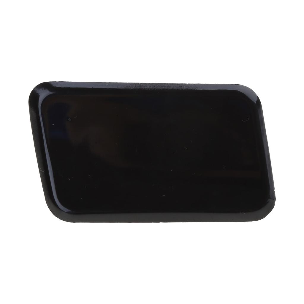 1 Pair Headlight Washer Nozzle Cover Caps Replacement for X3 E83 61673416176 61673416175 Car Repairing Accessories Black
