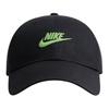 Nike Logo Design Cotton Baseball Cap Unisex Caps Black Dark-Green FB5368-014