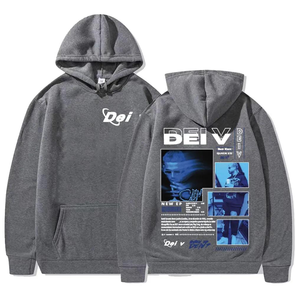 Quien Es Dei V? Underwater 2025 Tour Hoodies Men Women Casual Comfort Fleece Sweatshirt Hoodie Vintage Gothic Oversized Pullover