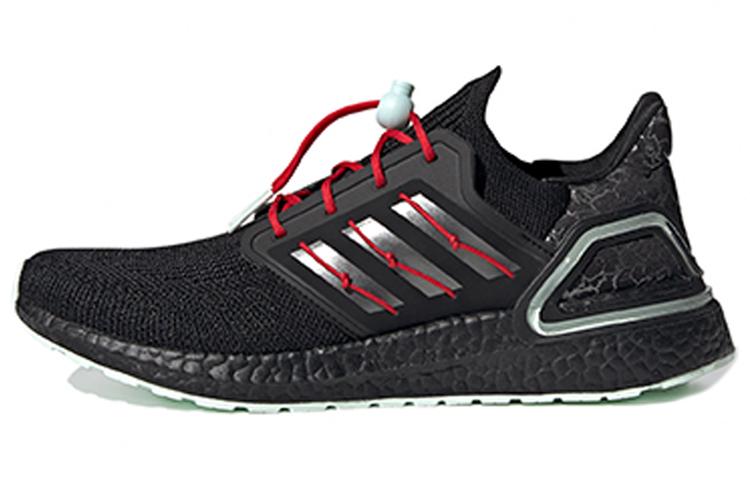 Adidas UltraBoost 20  Black Scarlet  H01422 36