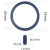 for Magsafe Magnetic Plate Ring Universal Metal Sticker Support Wireless Charger Metal Plate Sheet for Macsafe Magnet Car Holder