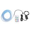 1.8m Flexible Car LED Light Strip with Remote Control Universal 12V 5W RGB Colorful for Front Bonnet