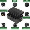 1pc Outdoor Medium Size Electrical Junction Box - 6 Cable Inlets Wire Protection, Generator Socket & Power Board Connection Box
