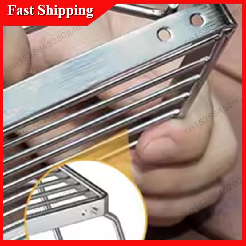 -ABUB Stainless Steel Camping Grill For Outdoor Picnic Portable Stainless Steel Camping Grill