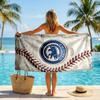 Asciugamano da Spiaggia alla Moda Chicago Cubs Asciugamano Portatile Morbido ad Asciugatura Rapida per Nuoto Campeggio Vacanze