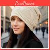 Hat Head Womens Circumference Big Pile Pile Pile Hat Baotou Confinement Hat Singlelayer Thin Rolled Edge Knitted Woolen Hat