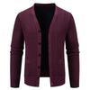 Autumn Men'S Single-Breasted Cardigan Sweater Trendy Casual Loose Solid Color Knitted Sweater Top