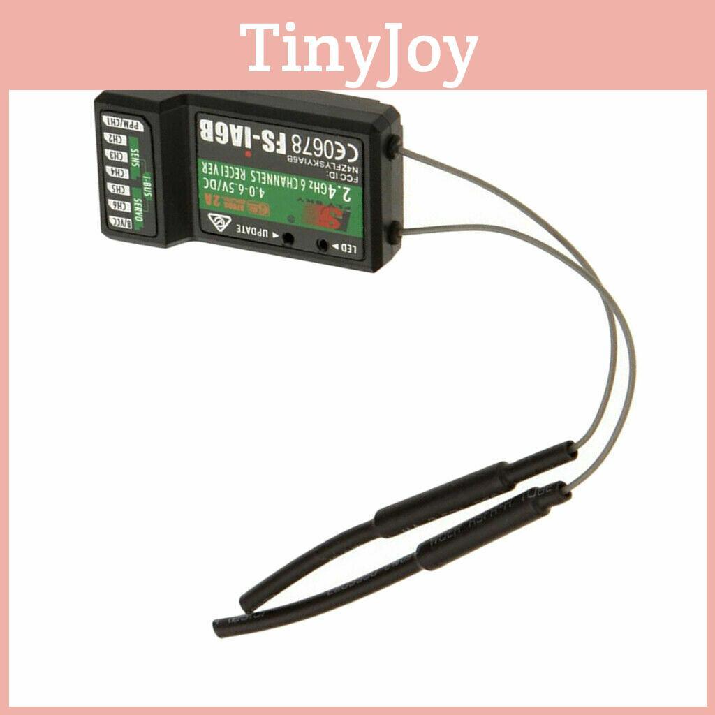 Flyskyt6 I6 2.4g Fs-ia6b6 Receiver For Rc Model Plastic Material 6 Channel Controller