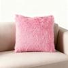 Plush Pillowcase Without Insert Breathable Fabric Cushion Cover Multiple Color Option for Living Room Bedroom Decors
