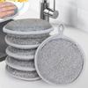 130 piezas Esponja Mágica de Alambre Plateado para Lavar Platos, Paño Reutilizable, Esponjas de Doble Cara, Uso en el Hogar, Área de Cocina, Herramientas de Limpieza para Sartenes, Ollas, Platos