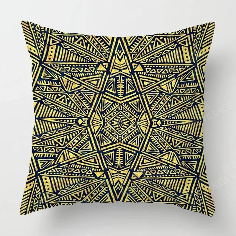 Fall Home Decor Autumn Living Room Throw Pillow Cover Sofa Boho Cushion Cover Mandala   X