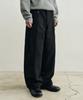 ROTEMBER Dobby Panel Wide Pants [Black]