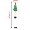 Waterproof Solar Christmas Tree Lights Weatherproof Waterproof Garden Lights  Garden