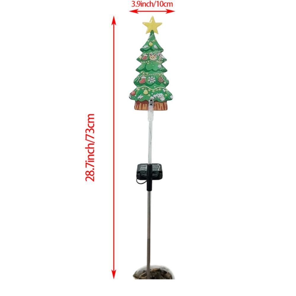 Waterproof Solar Christmas Tree Lights Weatherproof Waterproof Garden Lights Garden