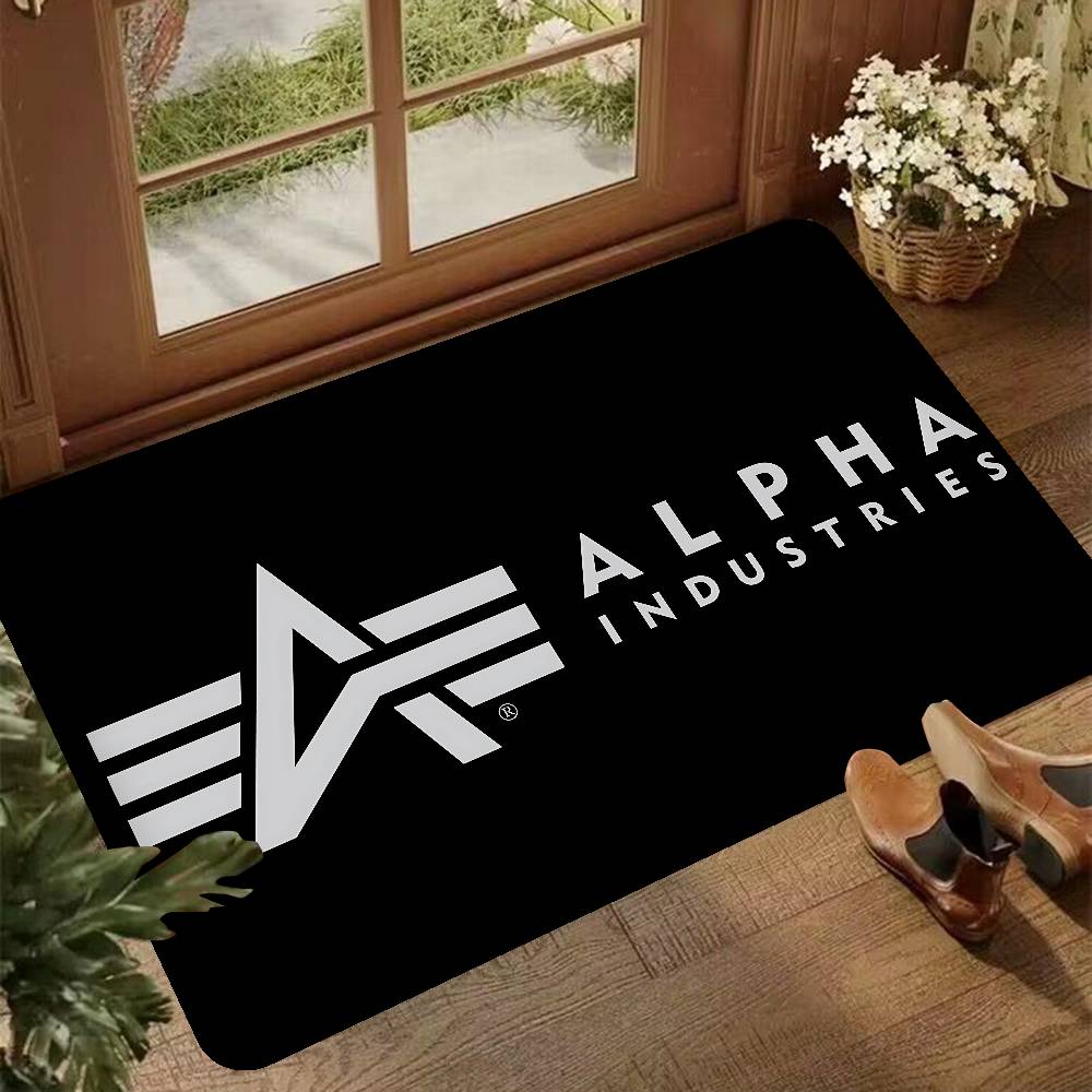 Alpha La Industries Bathroom Mat Kids Room Bedroom Decoration Balcony Anti-Slip Doormat Living Room Welcome Rug