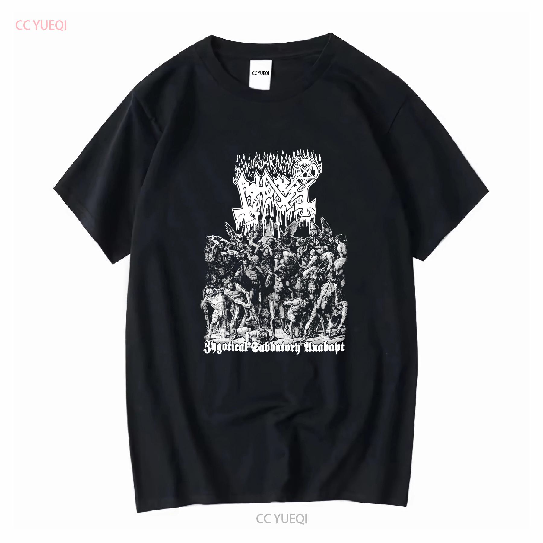 

SALE Abhorer Band For Family Black T Shirt Cotton All Size vintage Washed homme designer clothes Stretched graphic Breathable 4XL