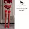 Lace Suspender Thigh-High Stockings with Over-the-Knee Design